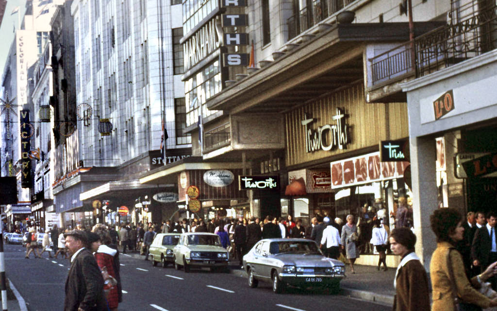#55 Busy street, 1971.