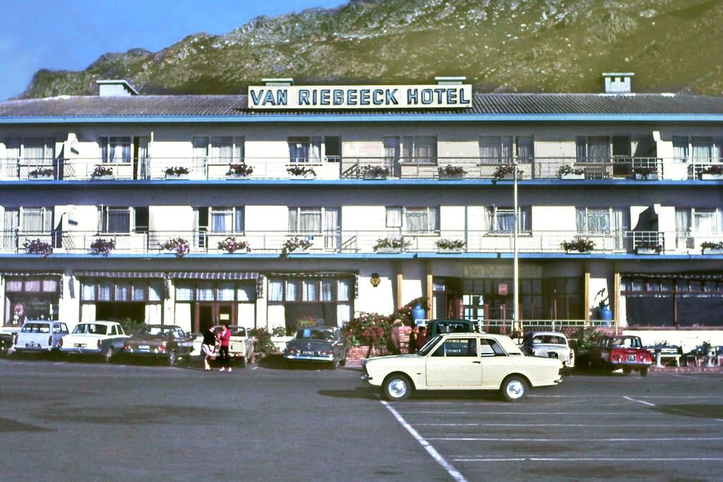 #78 Van Riebeeck Hotel, Gordons Bay, 1971.