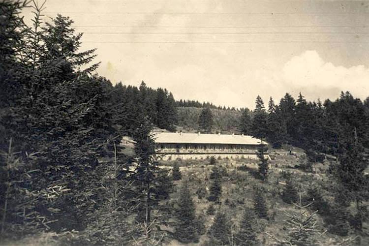 #10 The Solahütte retreat was used to provide a relaxing atmosphere for SS officers working at the Nazi death camp at Auschwitz.