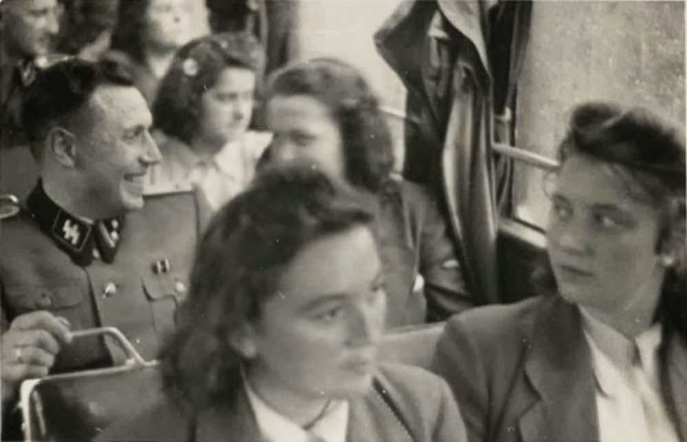 #3 Karl Hoecker en route to or returning from Solahütte.
