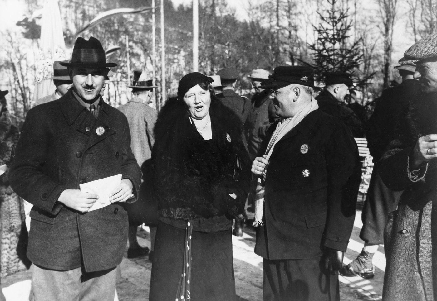 #4 Geli Raubal, Hitler’s niece, during a visit to the North Sea, 1930