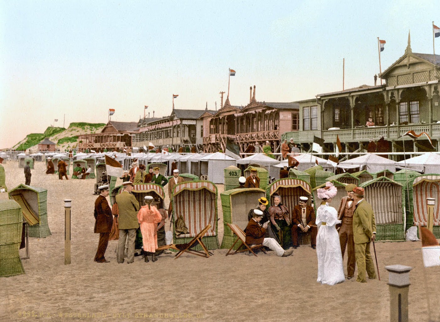 #12 The chalets, Westerland, Sylt, Schleswig-Holstein, Germany, 1890