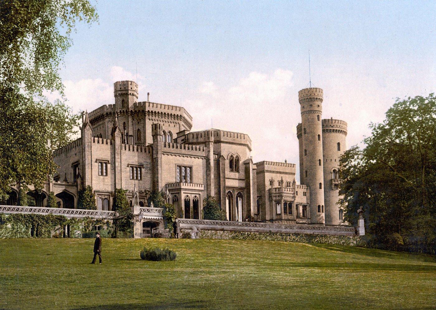 #21 Schloss Babelsberg, Potsdam, Berlin, Germany, 1890.