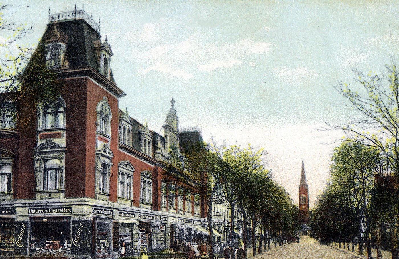 #26 Berlin Lichterfelde, verlängerte Wilhelmstrasse in Lichterfelde-Ost, 1890s