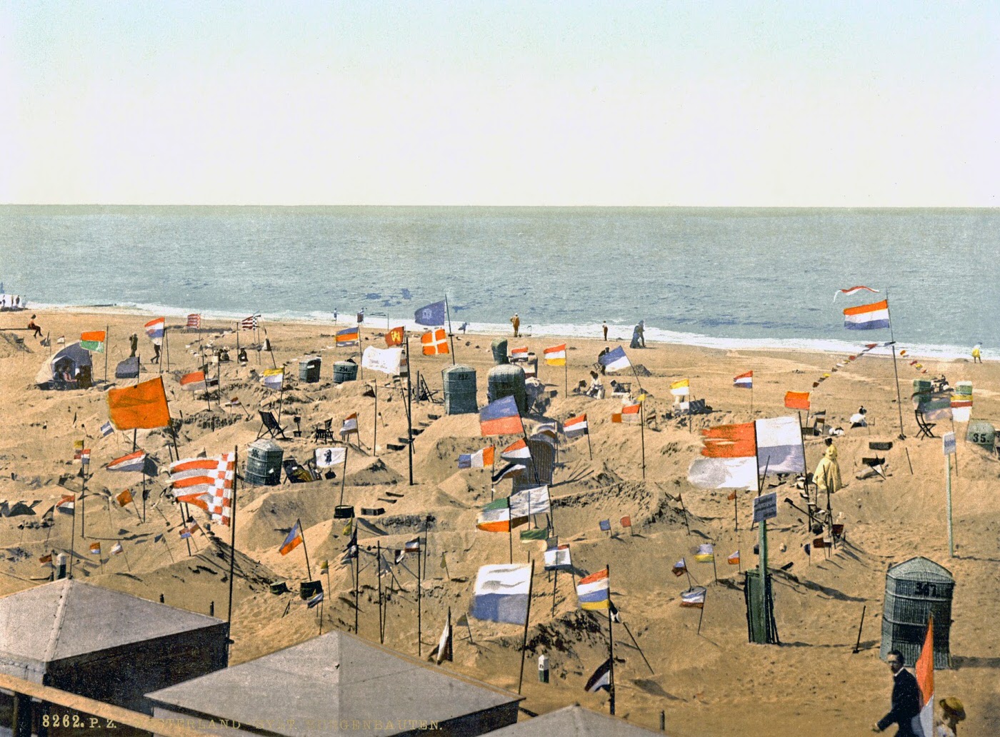 #3 Building sand castles, Westerland, Sylt, Schleswig-Holstein, Germany, 1890