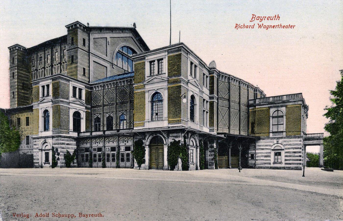 #33 Bayreuth Festspielhaus, constructed between 1872 and 1875.