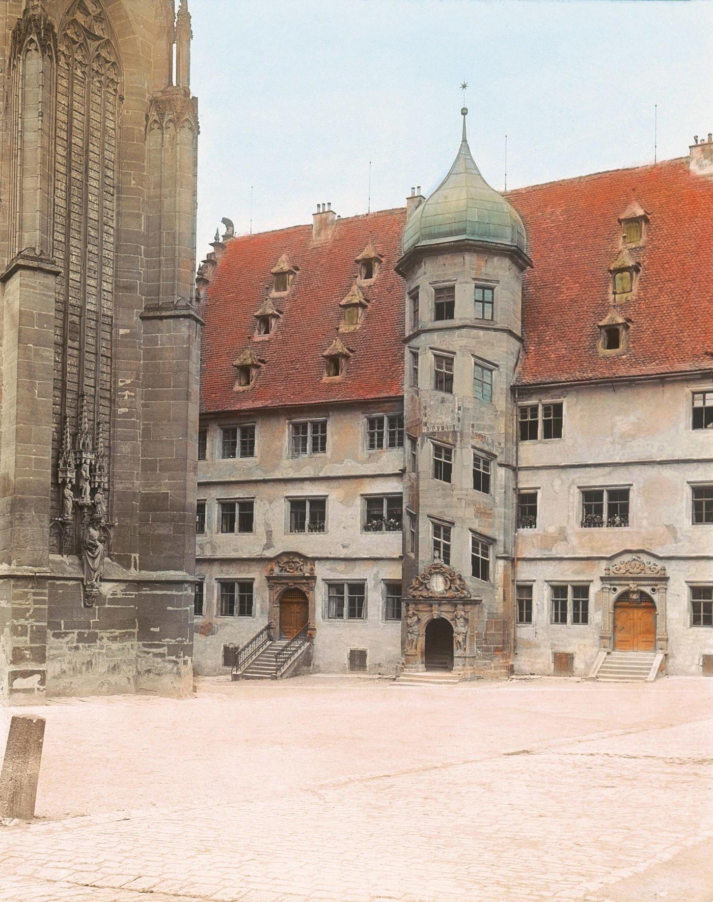 #39 Rothenburg ob der Tauber Gymnasium in Bavaria, Germany, 1890s