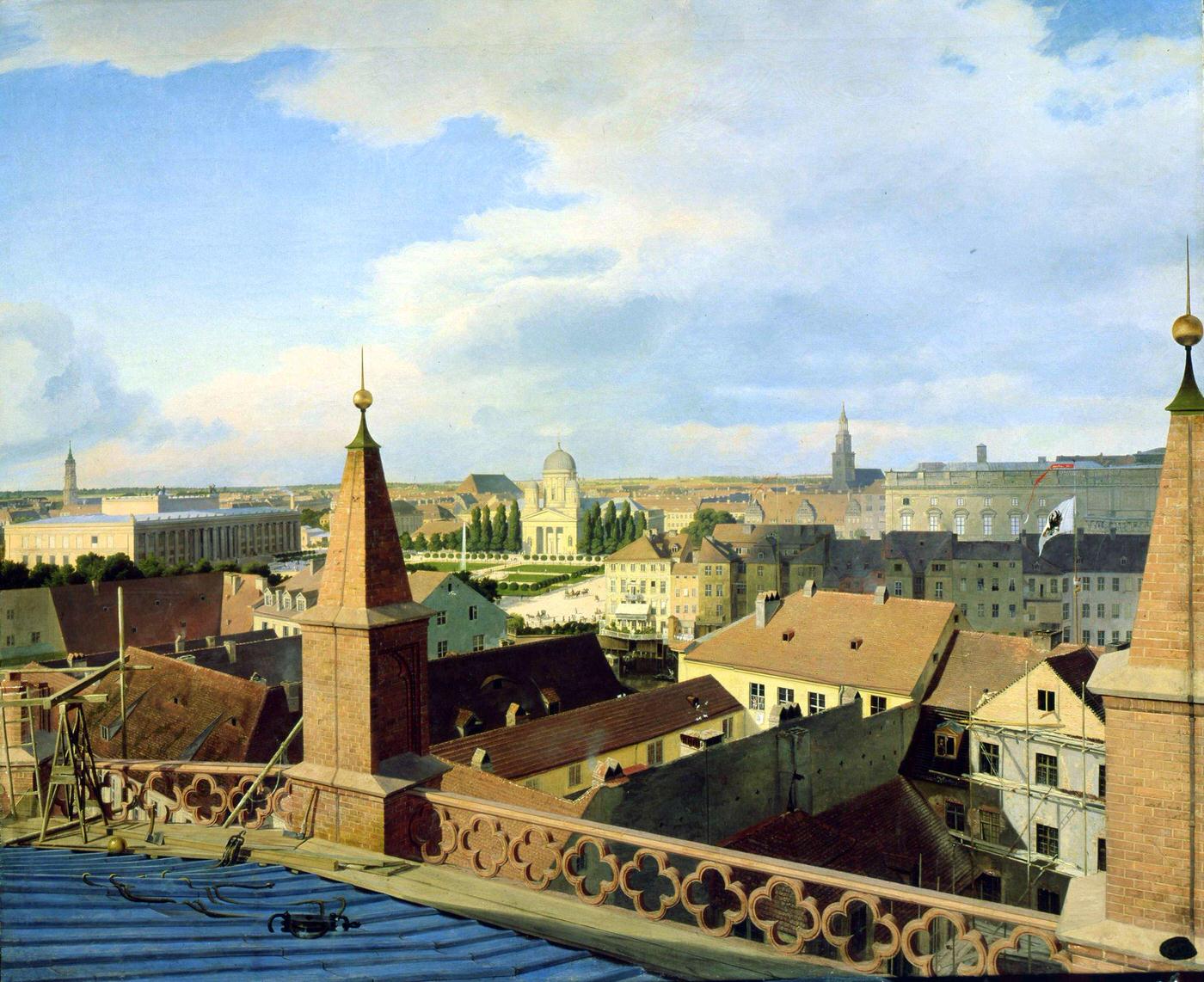 #45 Berlin’ in the mid-19th century, artist Johann Philipp Eduard Gartner.