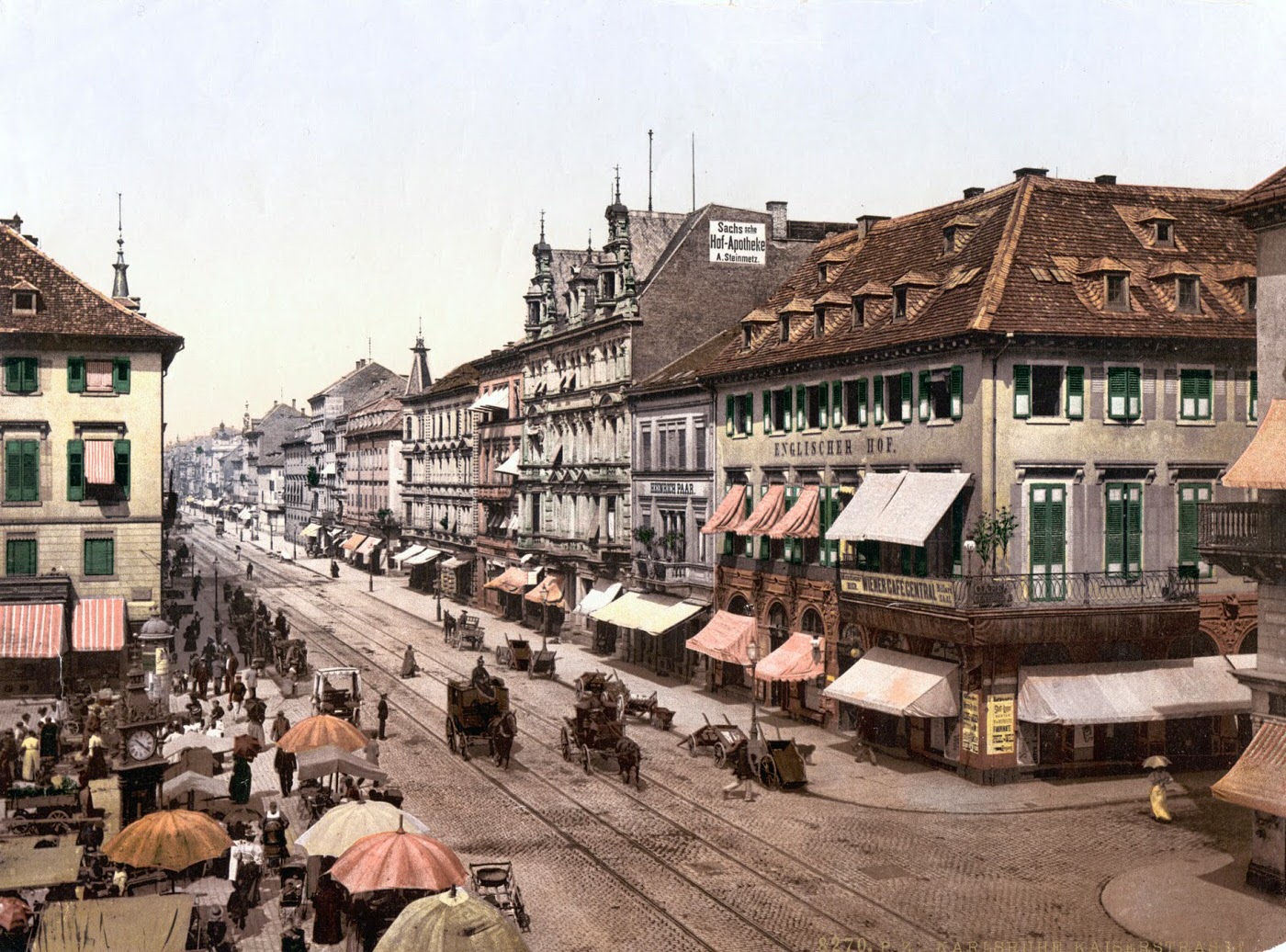 #7 Kaiser Strasse, Karlsruhe, Baden, Germany, 1890