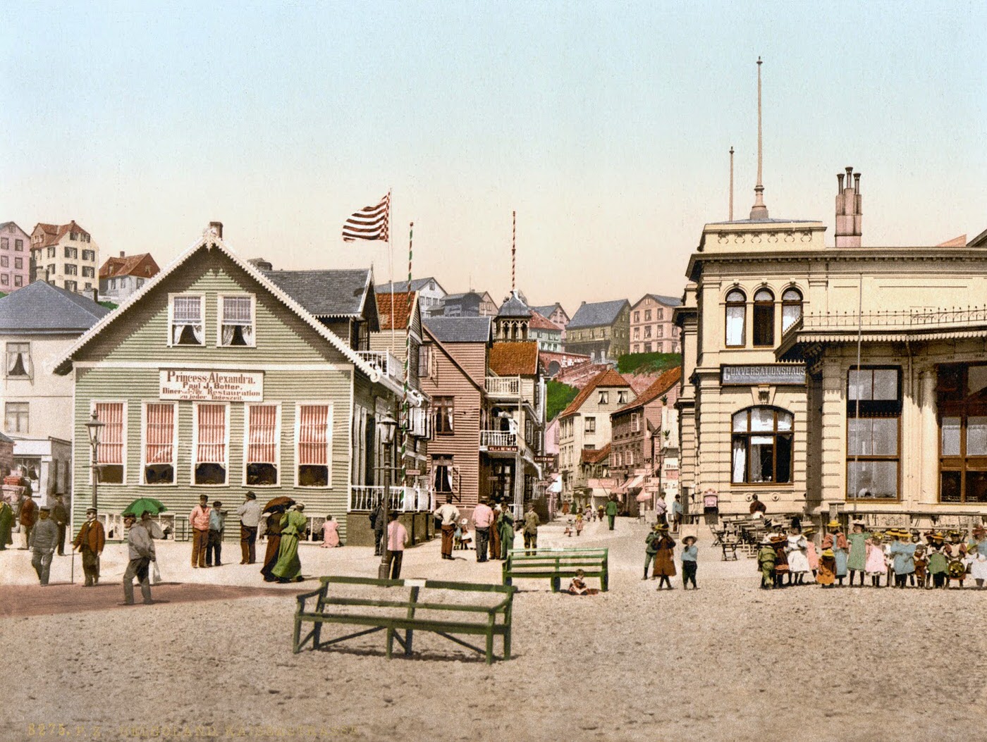 #8 Kaiserstrasse, Helgoland, Germany, 1890