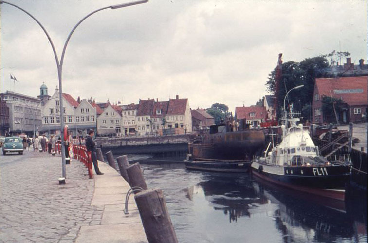 #12 Air Traffic Control Boat FL11 Under Construction at Husum Shipyard, 1966