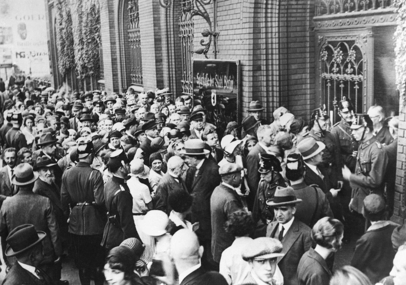 #4 Berlin during economic crisis, July 14, 1921.