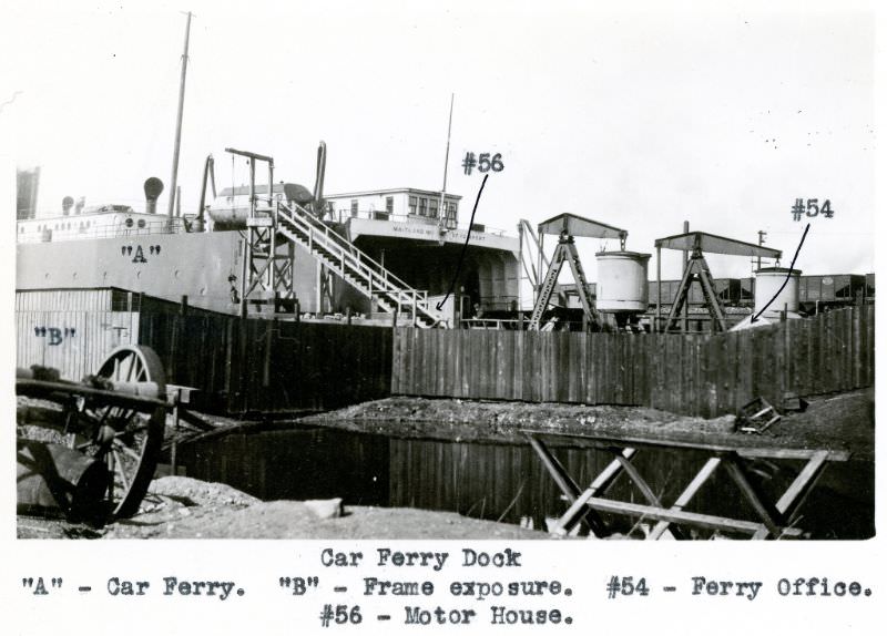 #2 Car Ferry Dock, 1924