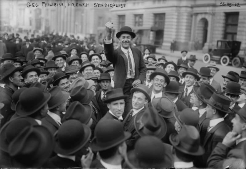 #5 Geo. Philibiss, French Syndicalist, 1910s.