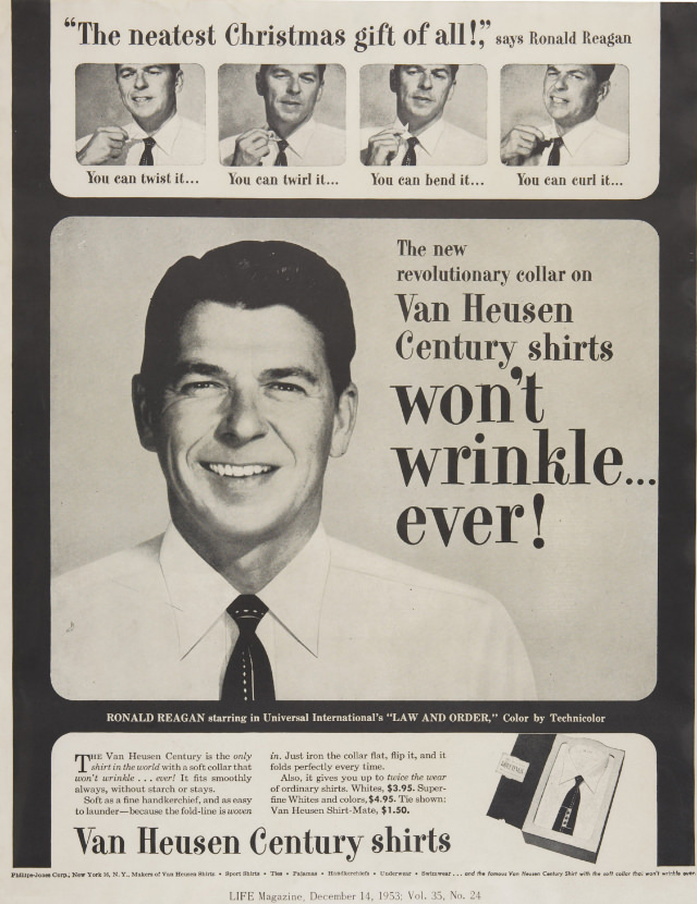 Van Heusen Ad, 1953