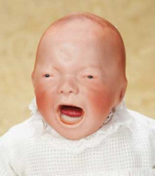 Art in the Cradle: Kestner’s Screaming Baby Dolls of the 1920s Weird