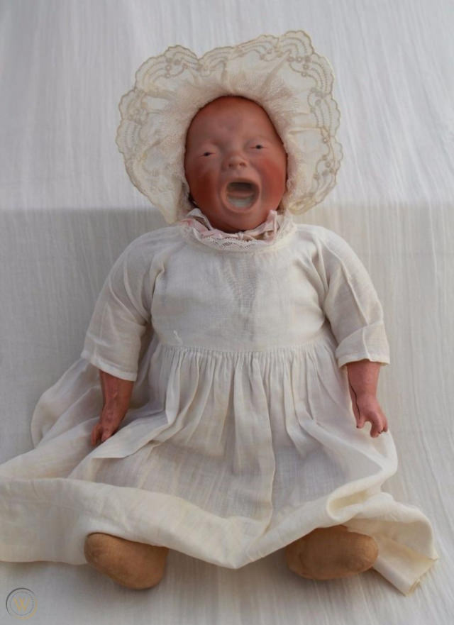 Art in the Cradle: Kestner’s Screaming Baby Dolls of the 1920s Weird