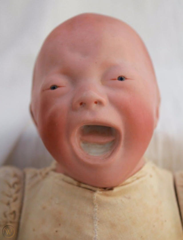 Art in the Cradle: Kestner’s Screaming Baby Dolls of the 1920s Weird