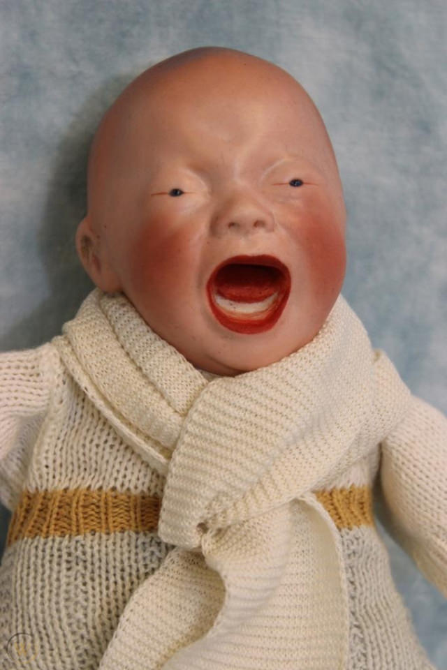 Art in the Cradle: Kestner’s Screaming Baby Dolls of the 1920s Weird