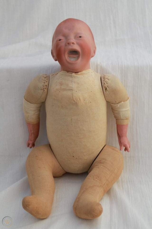 #9  Art in the Cradle: Kestner’s Screaming Baby Dolls of the 1920s #9 Weird