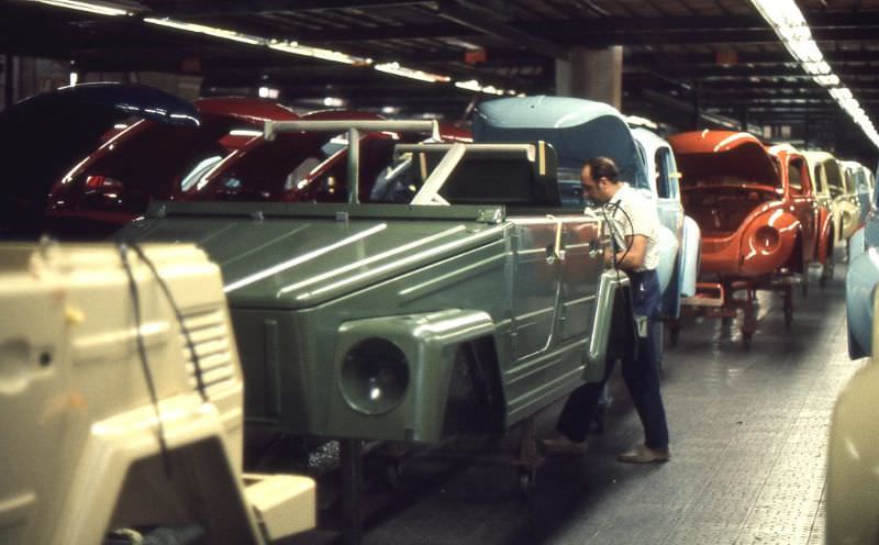 #1 The modern version of the war time Kubelwagen was then in production