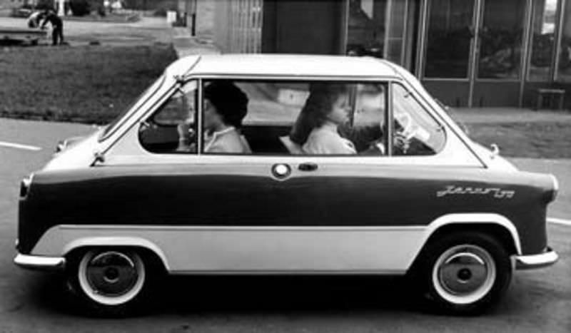 #7  A Step Back in Time: The Two-Faced Zündapp Janus Microcar of the Late 1950s #7 Vehicles & Transportatio
