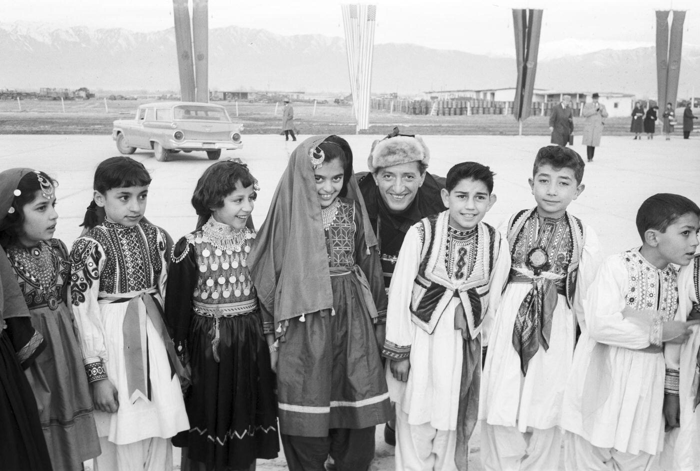#15 President Dwight David Eisenhower in Afghanistan, 1959.