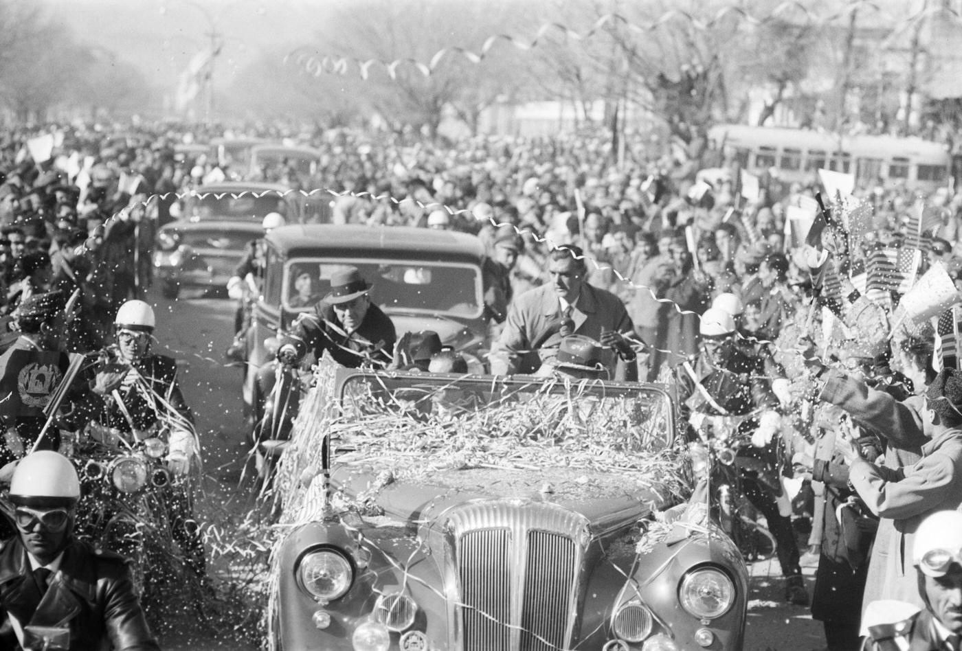 #42 President Dwight David Eisenhower in Afghanistan, 1959.