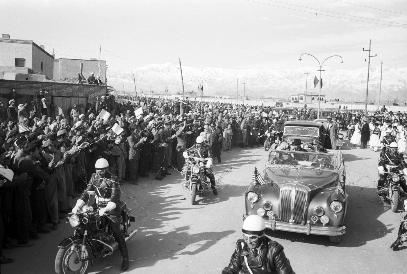 #58 President Dwight David Eisenhower in Afghanistan, 1959.