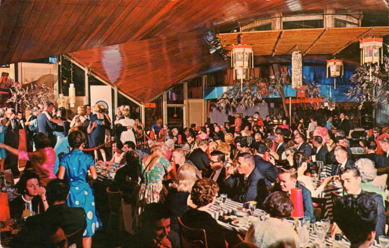 #28 The Castaways Motel, Shinto Temple Dining Room, Miami Beach, FL