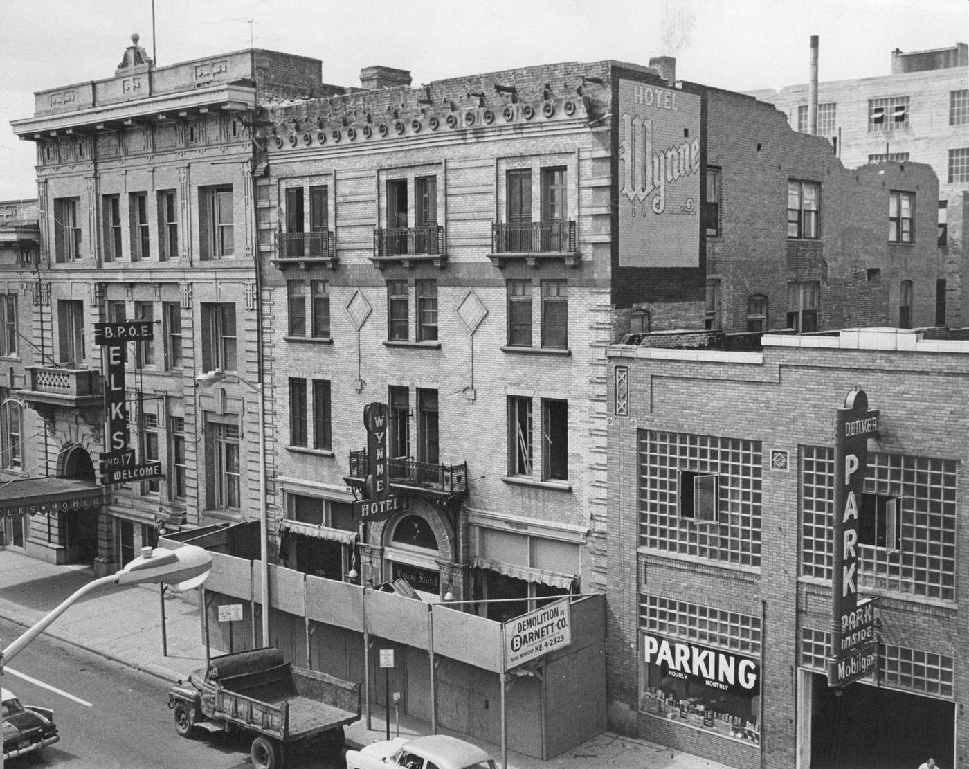 #46 Wynne Hotel at 1435 California St., 1960s