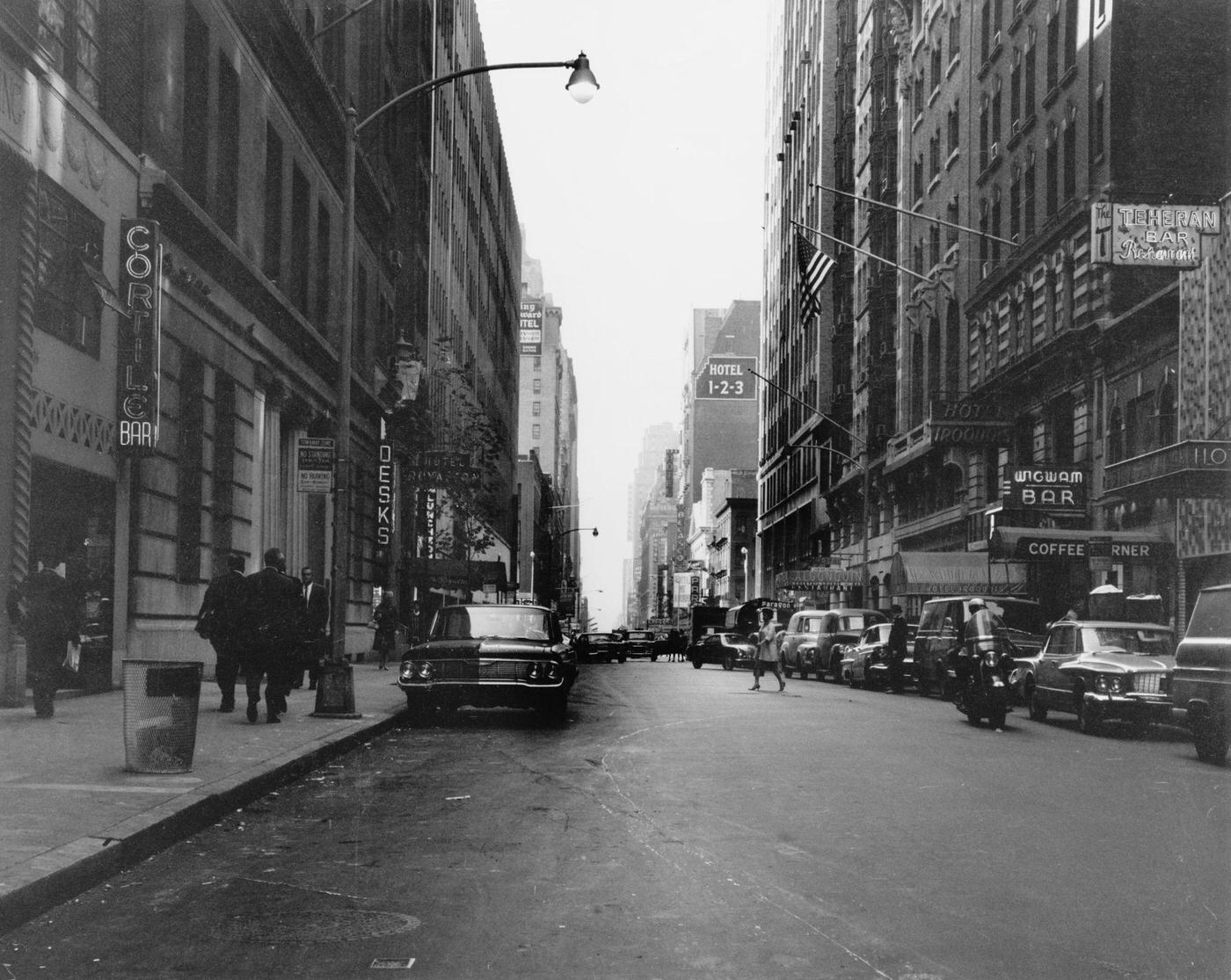 #55 The Hotel Algonquin Manhattan, New York City, 1961