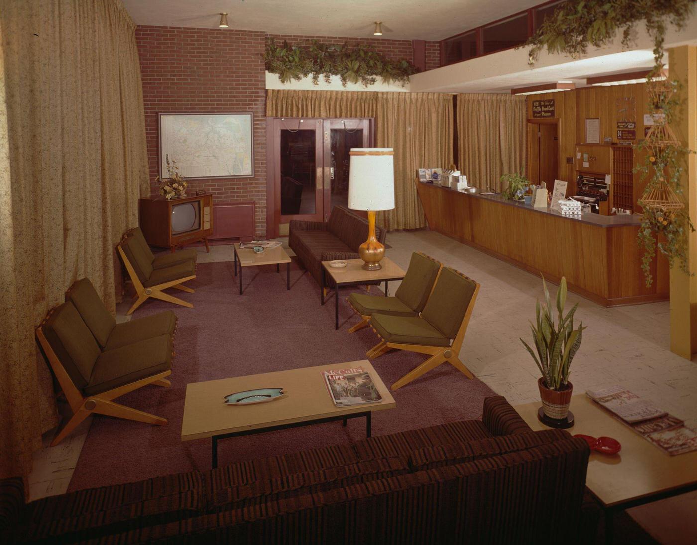 #72 Ocean Ranch Motel, Montauk, New York, 1965