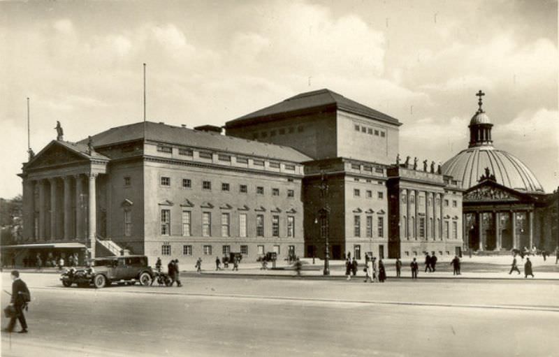 #24 The Opera House and St Hedwig-Cathedral, Berlin, 1930