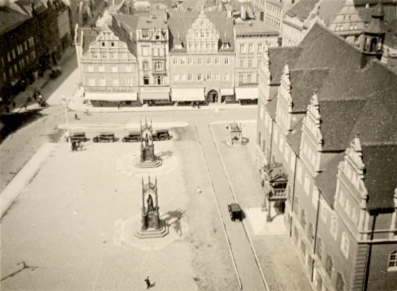 #53 Wittenberg town square, 1930s