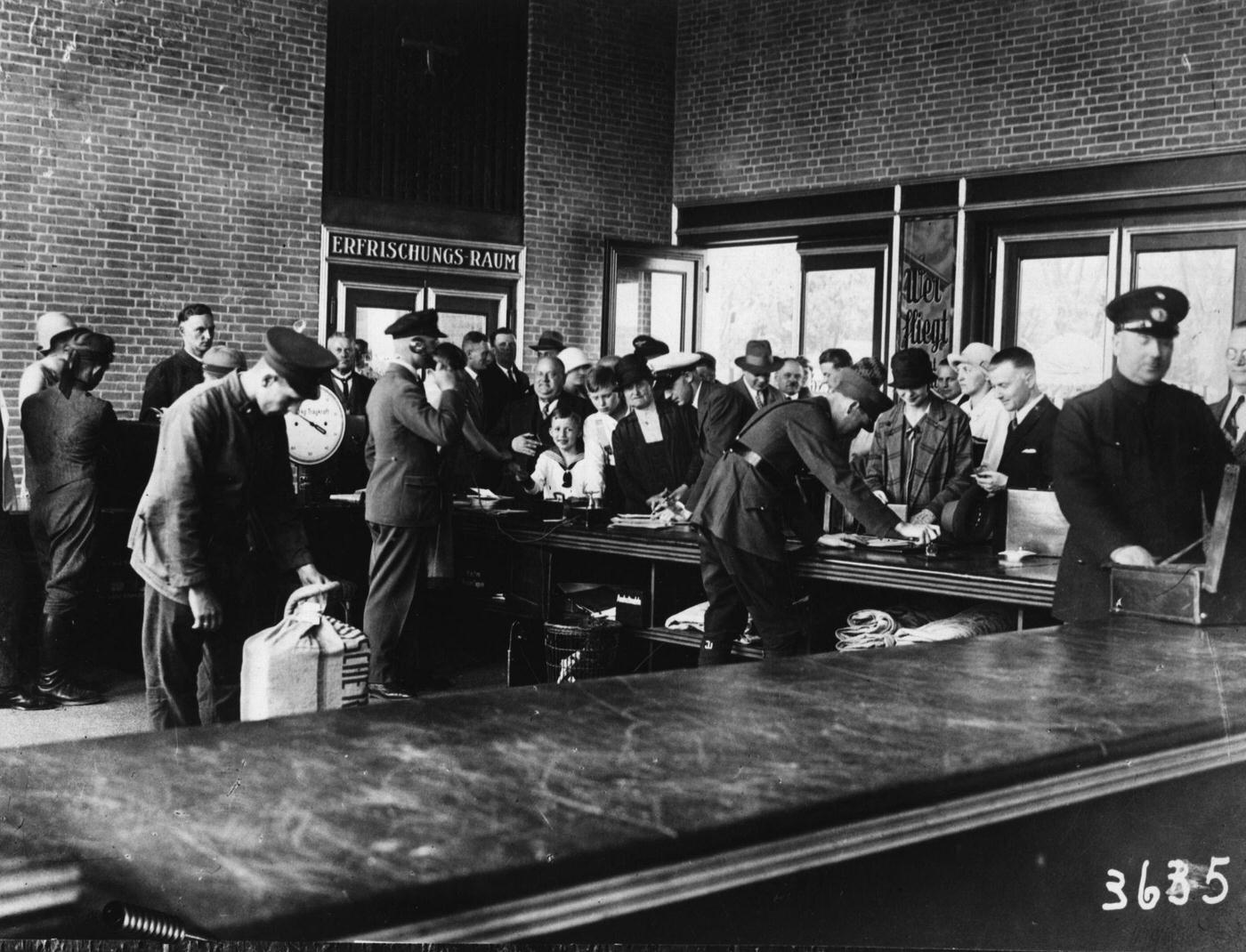 #56 German Customs, Berlin, 1930