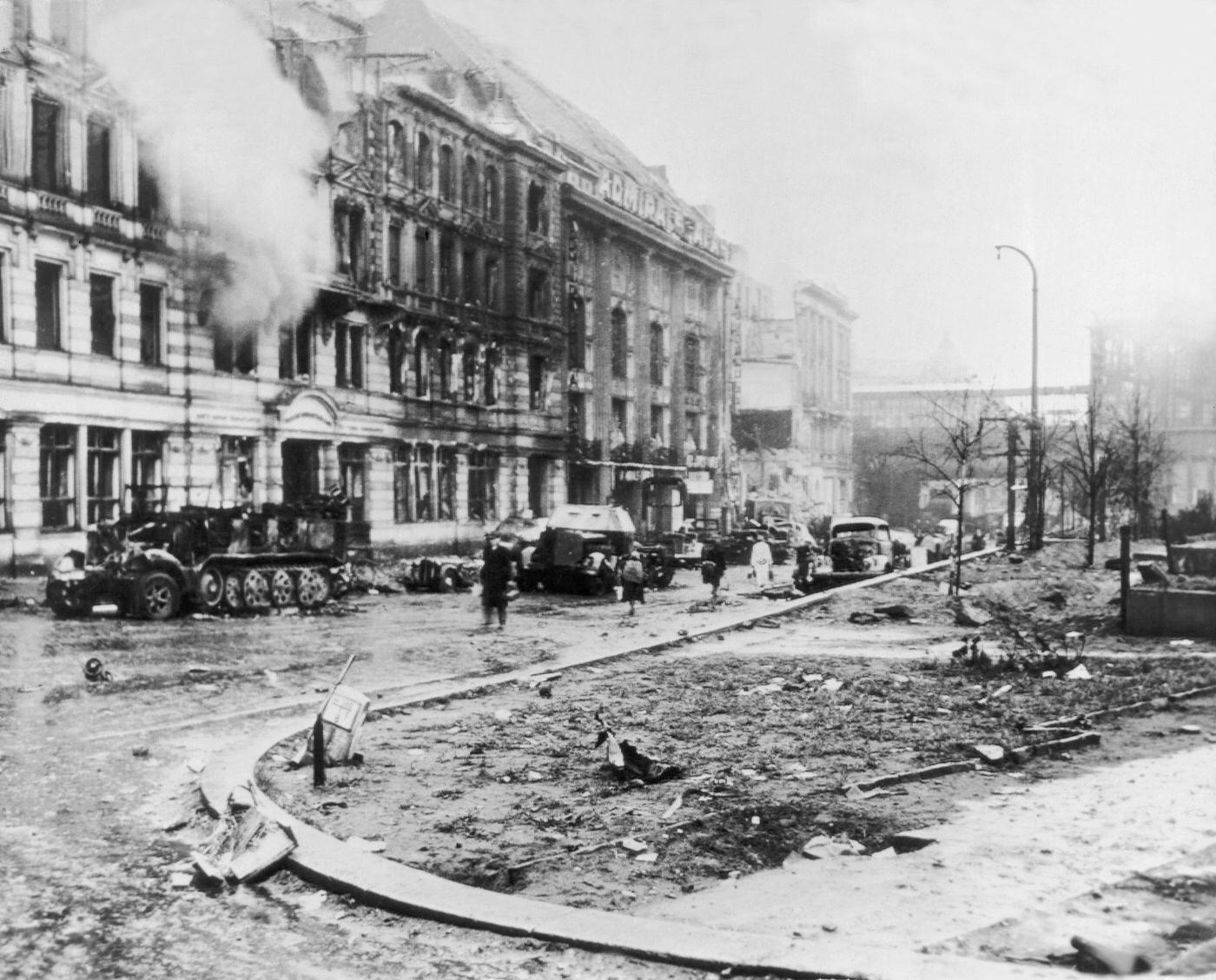 #12 Berlin after the Allied bombings in 1945.