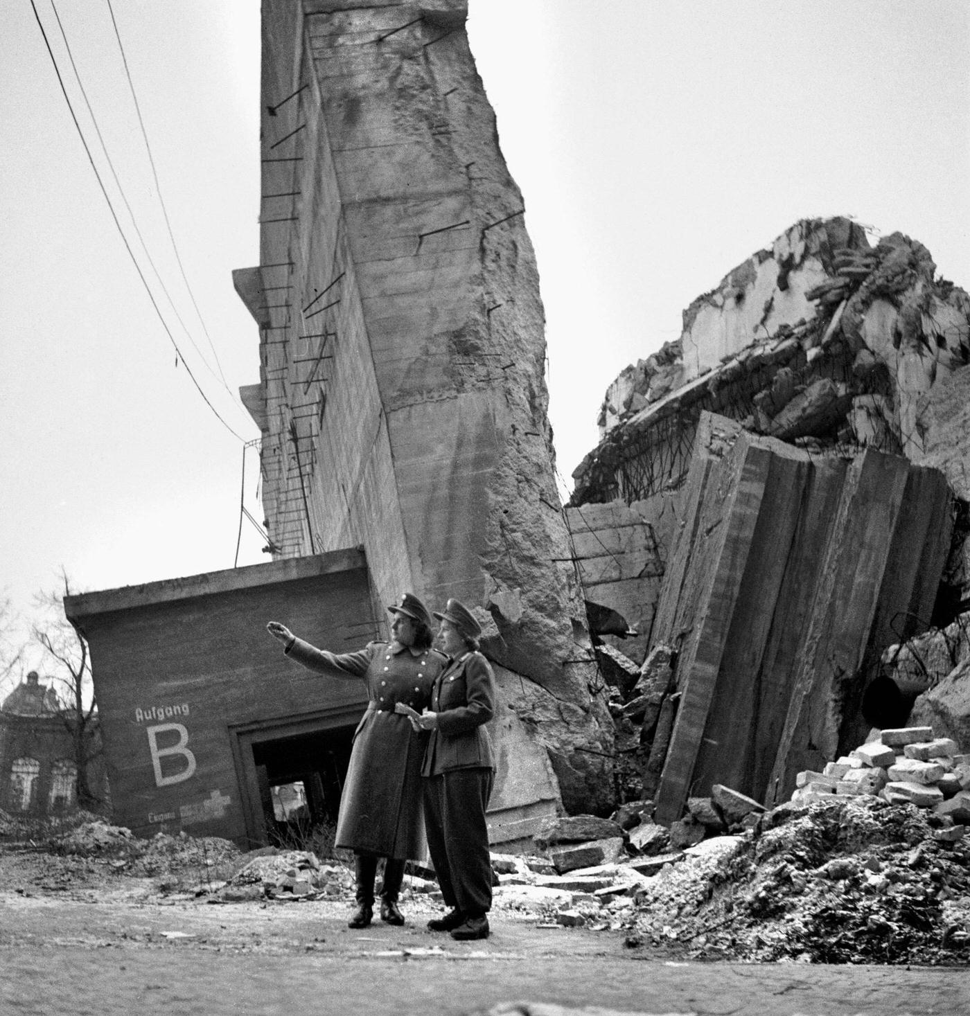 #18 Ruins in Berlin, Germany, 1945.