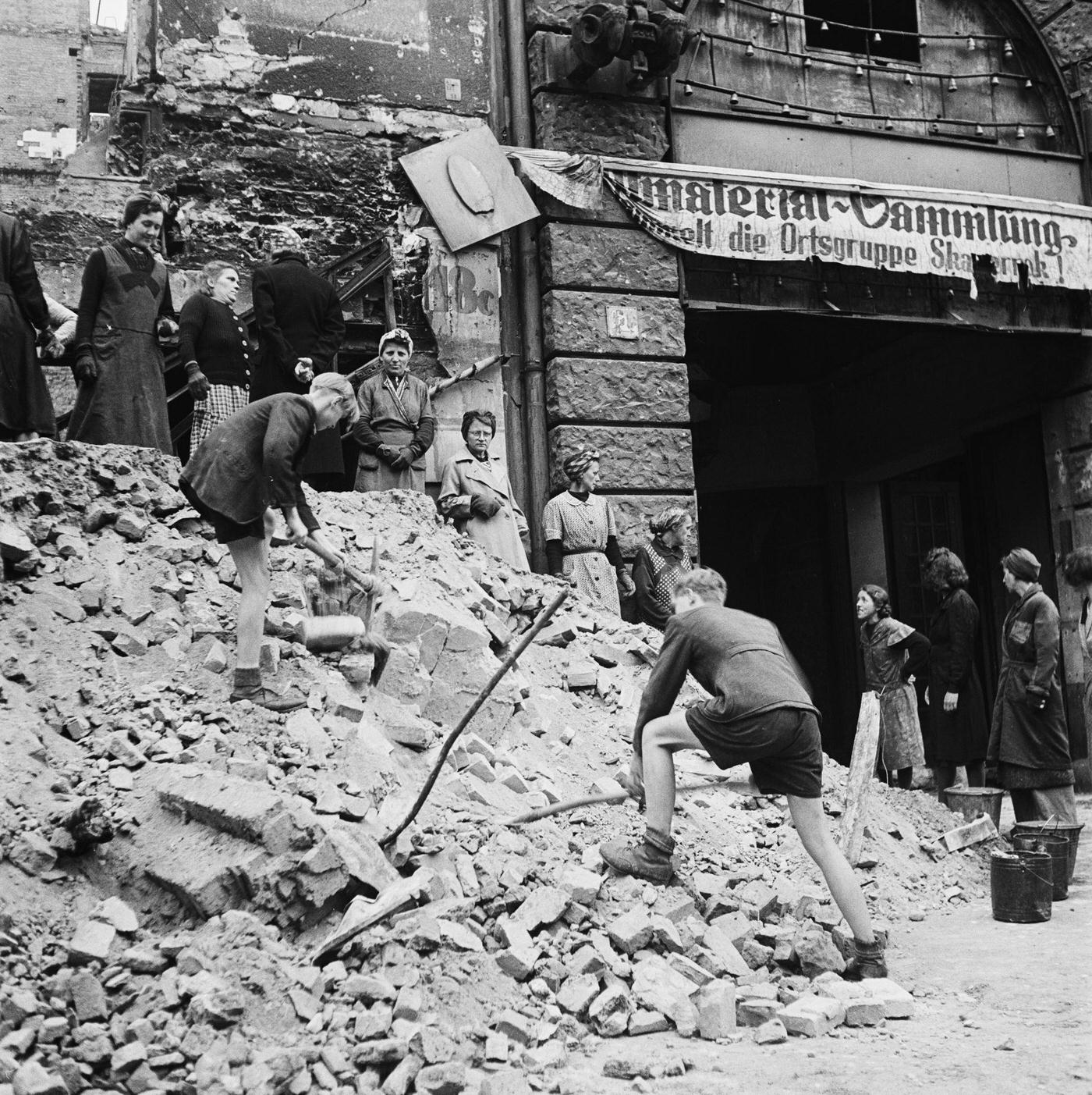 #28 Berlin after the end of fighting in Europe during World War II in July 1945.