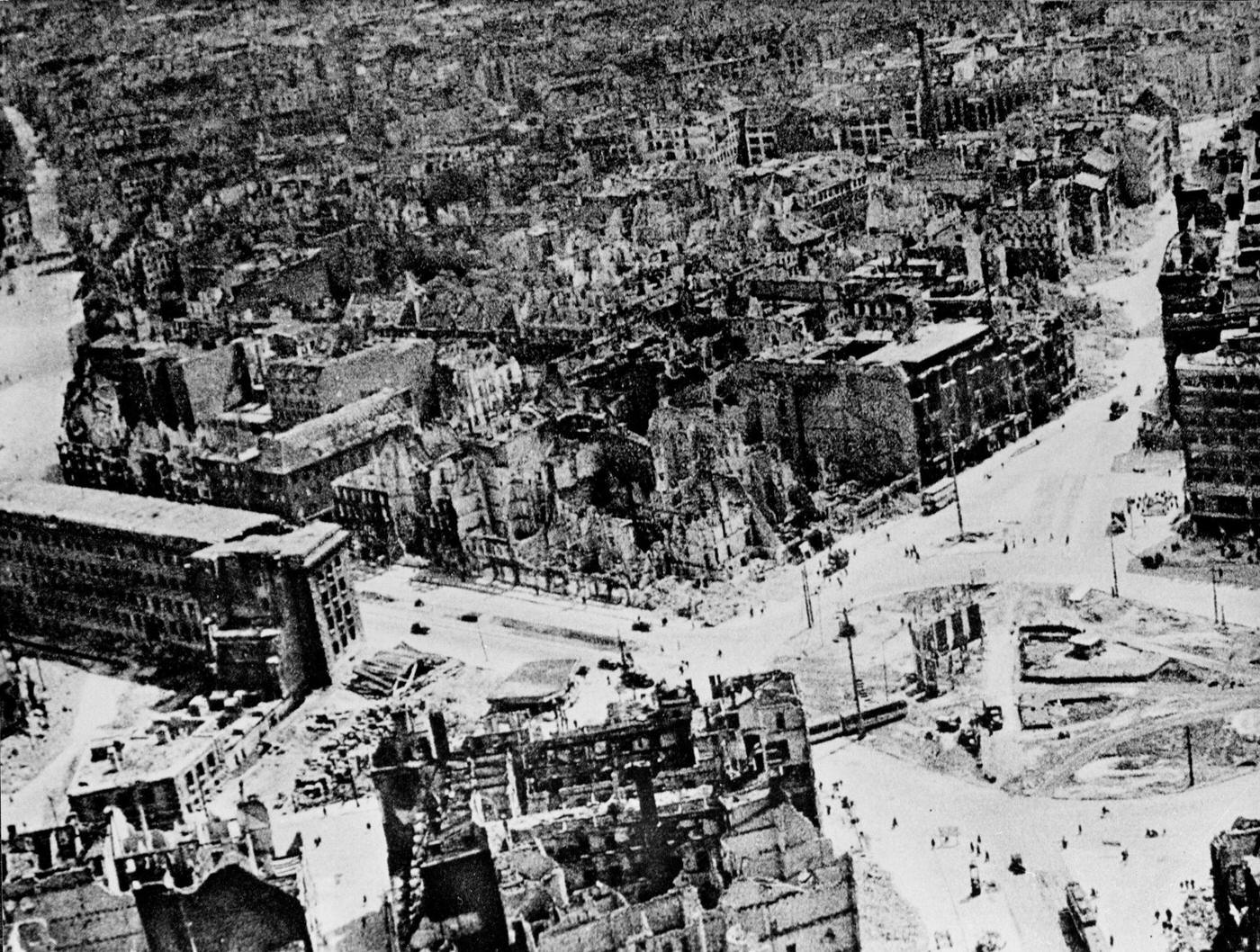 #40 Ruins of Berlin, Germany, 1945.
