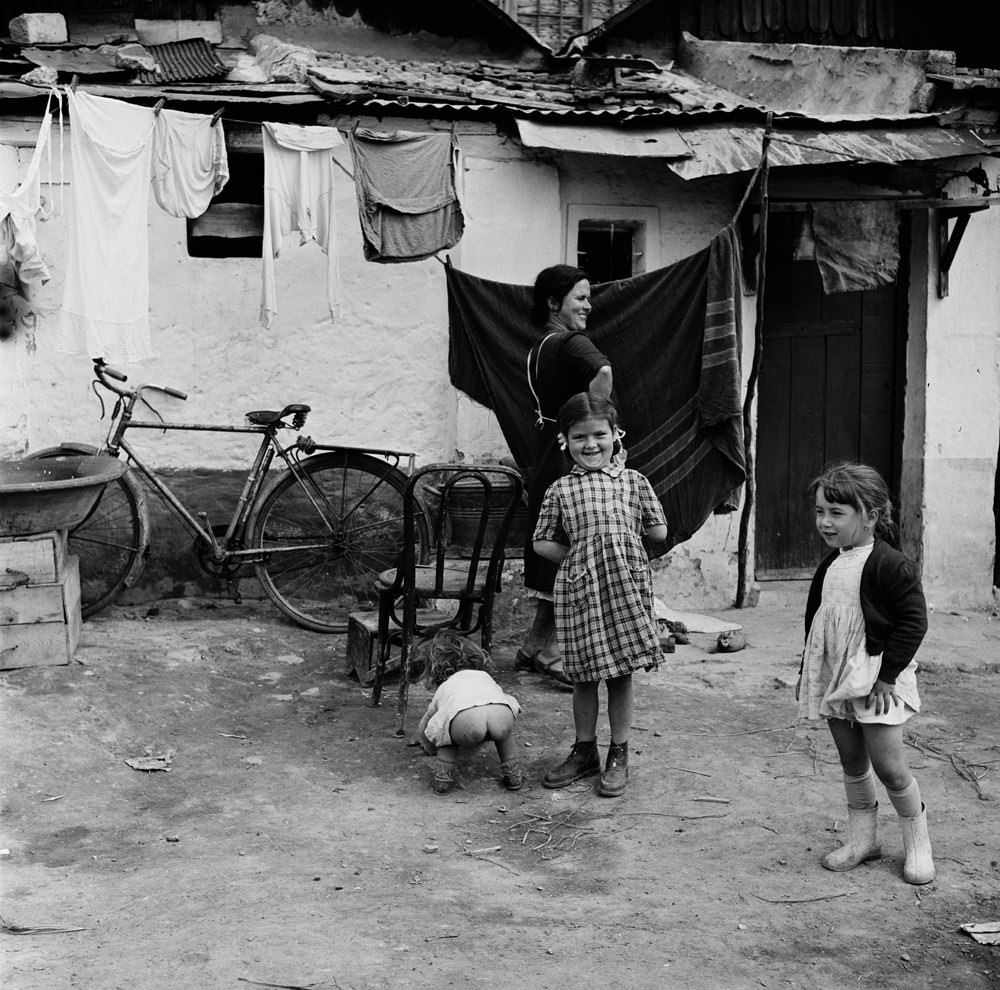 #12 Front Side and Rear, Spain, 1956
