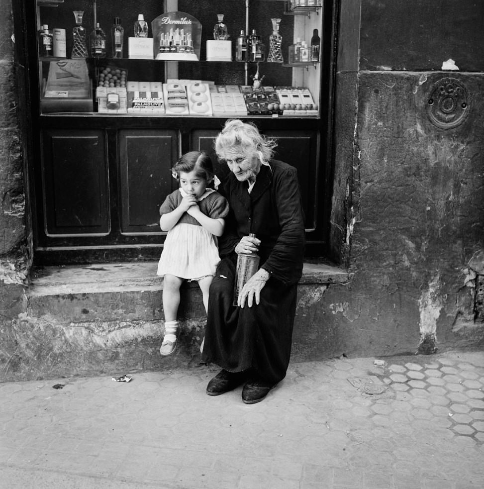 #27 Grandmother and Child, Spain, 1956