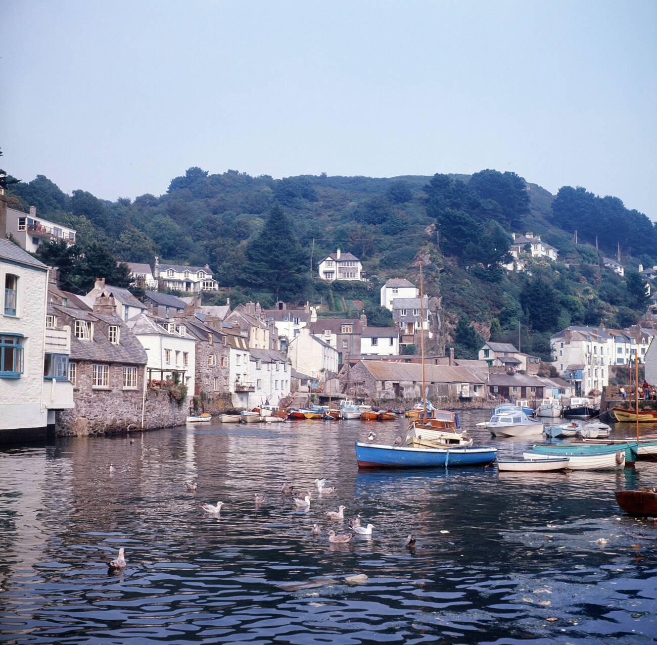#27 Polperro Harbour, Cornwall, 1973.