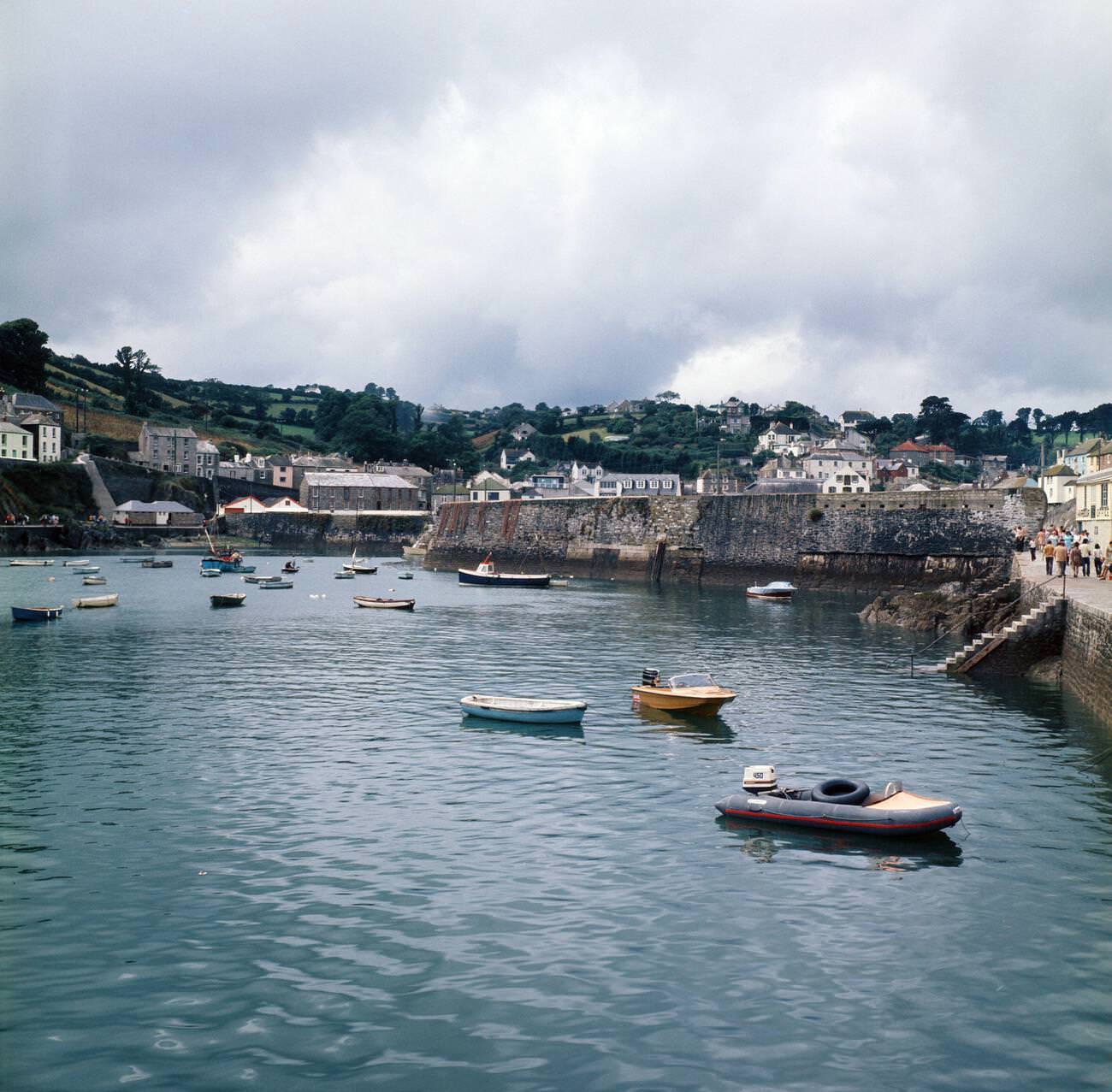 #29 Mevagissey Harbour, Cornwall, 1973.