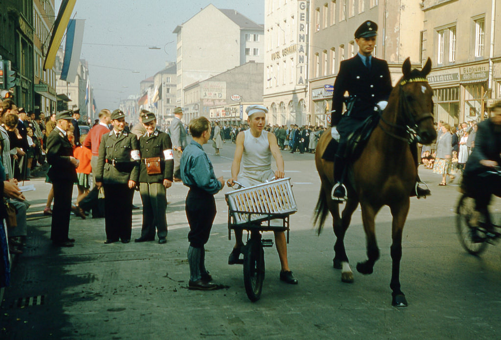 #3 After the Munich Fasching Parade, 1955