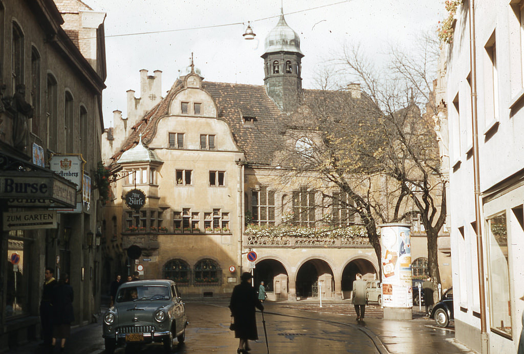 #19 Street in Freiburg im Breisgau, 1955