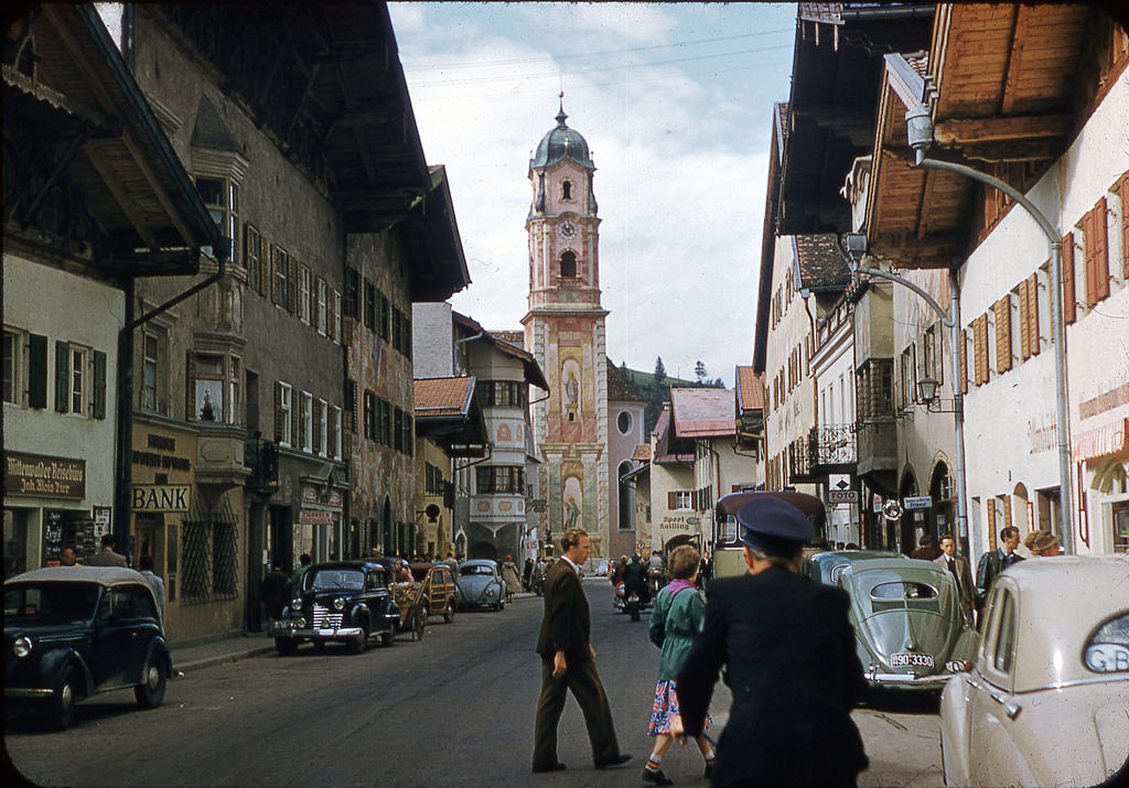 #20 Street in Mittenwald, ca. 1950s
