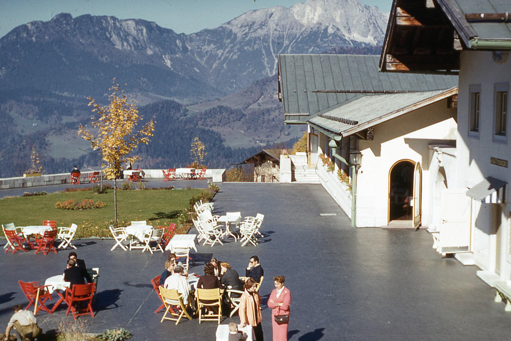 #5 At General Walker terrace in Obersalzberg, 1958