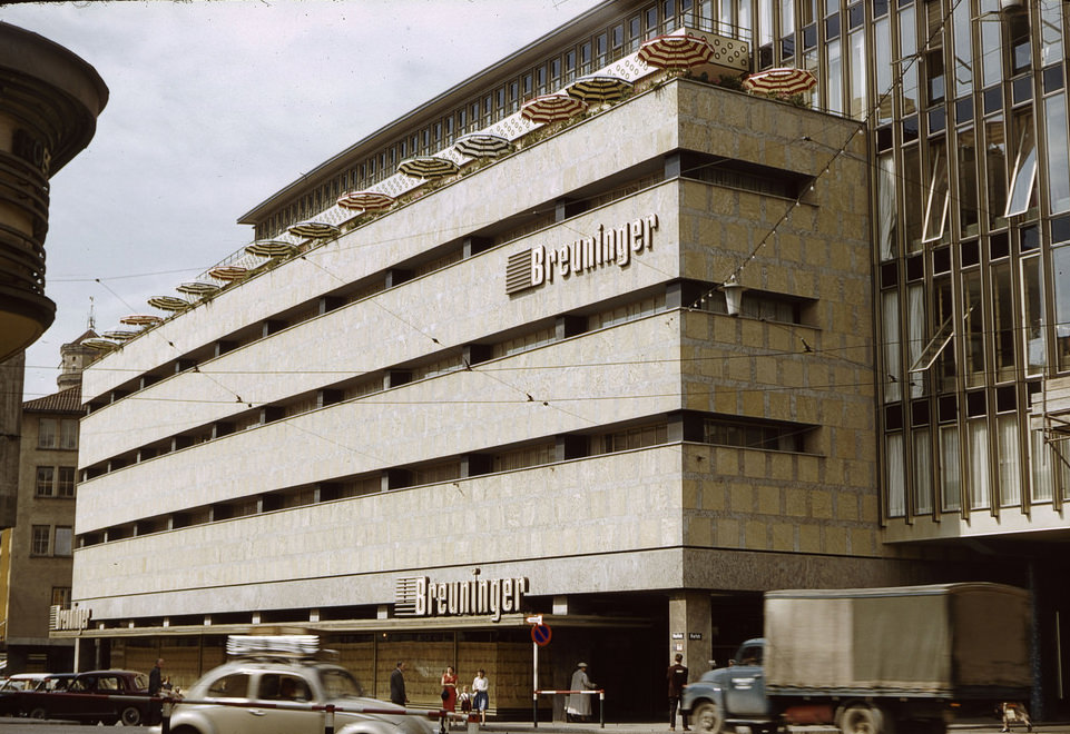 #60 The Breuninger department store, Stuttgart, 25 July 1958