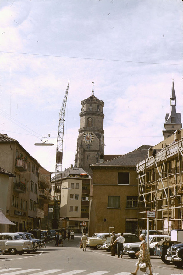#61 The Collegiate Church (Stiftskirche), Stuttgart, 25 July 1958